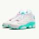 PK Sneakers Jordan 13 Retro White Soar Green Pink (GS) White/Soar-Green-Pink 439358-100