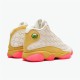 PK Sneakers Jordan 13 Retro Chinese New Year (2020) Pale Ivory/Black-Digital Pink-Club Gold CW4409-100