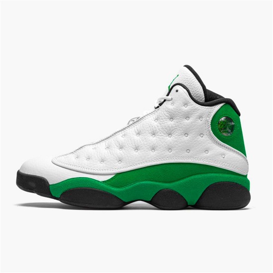 PK Sneakers Jordan 13 Retro White Lucky Green White/White-Lucky Green-Black DB6537-113