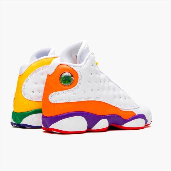 PK Sneakers Jordan 13 Retro Playground (GS) White/Black-Court Purple-Total Orange-Pine Green CV0785-158