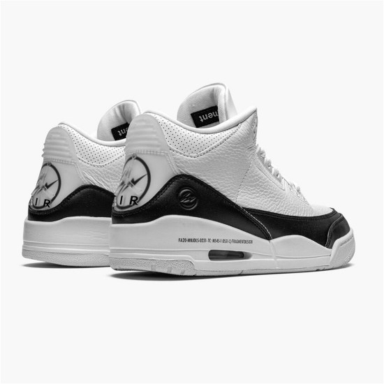 PK Sneakers Jordan 3 Retro Fragment White/White-Black DA3595-100