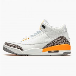 PK Sneakers Jordan 3 Retro Laser Orange (W) White/Laser Orange-Cement Grey-Black CK9246-108