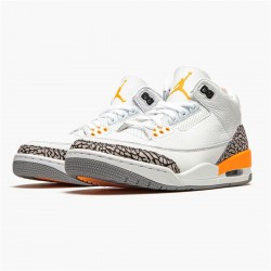 PK Sneakers Jordan 3 Retro Laser Orange (W) White/Laser Orange-Cement Grey-Black CK9246-108