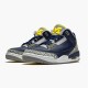 PK Sneakers Jordan 3 Retro Michigan PE Black/University Gold-Cement Grey AJ3-820064