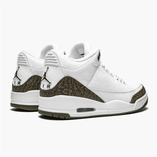 PK Sneakers Jordan 3 Retro Mocha (2018) White/Dark Mocha-Chrome 136064-122