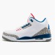 PK Sneakers Jordan 3 Retro True Blue (2016) White/True Blue-Varsity Red 854262-106