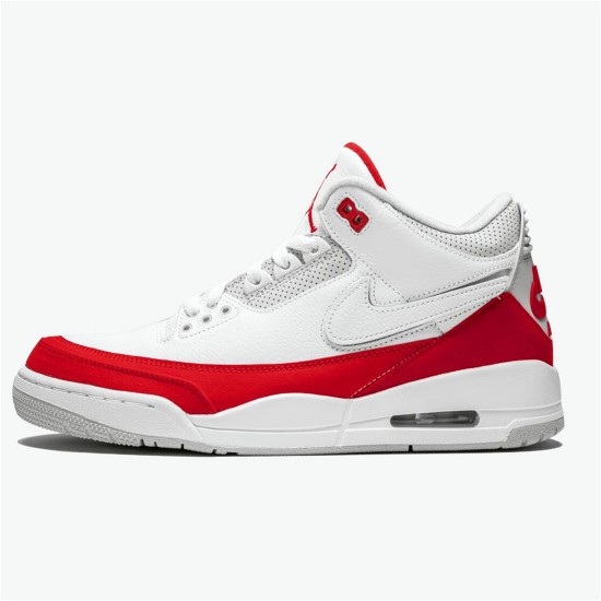 PK Sneakers Jordan 3 Retro Tinker White University Red White/University Red-Neutral Grey CJ0939-100