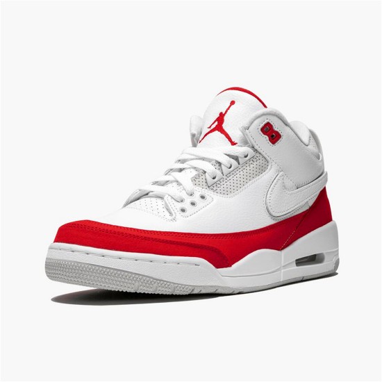 PK Sneakers Jordan 3 Retro Tinker White University Red White/University Red-Neutral Grey CJ0939-100