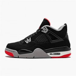 PK Sneakers Jordan 4 Retro Bred (2019) Black/Fire Red-Cement Grey-Summit White 308497-060