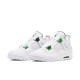 PK Sneakers Jordan 4 Retro Metallic Green White/Metallic Silver-Pine Green CT8527-113