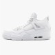 PK Sneakers Jordan 4 Retro Pure Money (2017) White/Metallic Silver-Pure Platinum 308497-100