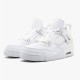 PK Sneakers Jordan 4 Retro Pure Money (2017) White/Metallic Silver-Pure Platinum 308497-100