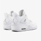 PK Sneakers Jordan 4 Retro Pure Money (2017) White/Metallic Silver-Pure Platinum 308497-100