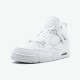 PK Sneakers Jordan 4 Retro Pure Money (2017) White/Metallic Silver-Pure Platinum 308497-100