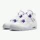 PK Sneakers Jordan 4 Retro Metallic Purple White/Metallic Silver-Court Purple CT8527-115