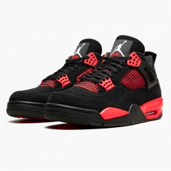 PK Sneakers Jordan 4 Retro Red Thunder Black/Multi-Color-Multi-Color-Crimson CT8527-016