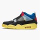 PK Sneakers Jordan 4 Retro Union Off Noir Off-Noir/Brigade Blue-Dark Smoke Grey-Light Fusion Red DC9533-001