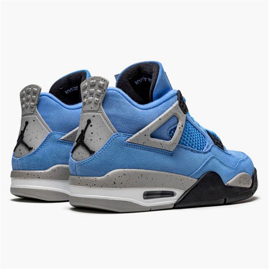 PK Sneakers Jordan 4 Retro University Blue University Blue/Tech Grey-White-Black CT8527-400