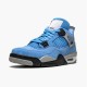 PK Sneakers Jordan 4 Retro University Blue University Blue/Tech Grey-White-Black CT8527-400