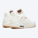 PK Sneakers Jordan 4 Retro Levis White (Levis Tag) White/White-White AO2571-100