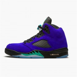 PK Sneakers Jordan 5 Retro Alternate Grape Grape Ice/New Emerald-Black 136027-500