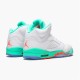 PK Sneakers Jordan 5 Retro Light Aqua (GS) White/Crimson Pulse-Light Aqua-Black 440892-100