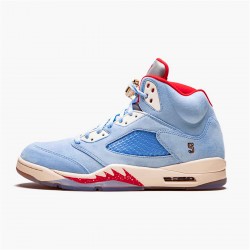 PK Sneakers Jordan 5 Retro Trophy Room Ice Blue Ice Blue/University Red-Sail-Metallic Gold CI1899-400