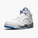 PK Sneakers Jordan 5 Retro White Stealth (2021) White/Stealth- Black-Hyper-Royal DD0587-140