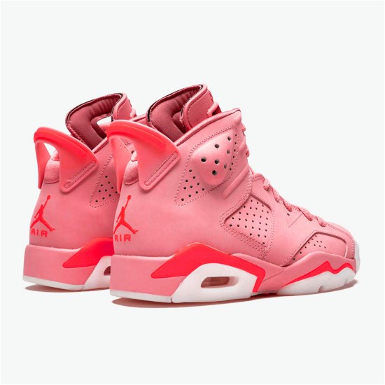 PK Sneakers Jordan 6 Retro Aleali May (W) Rust Pink/Bright Crimson CI0550-600