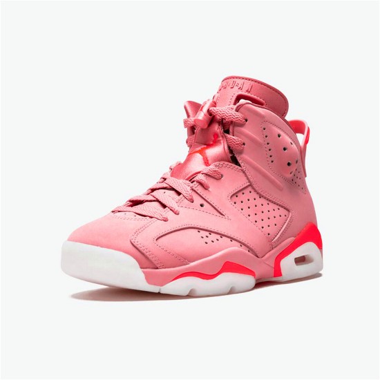 PK Sneakers Jordan 6 Retro Aleali May (W) Rust Pink/Bright Crimson CI0550-600