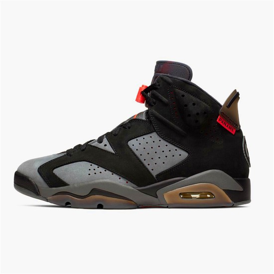 PK Sneakers Jordan 6 Retro PSG Paris Saint-Germain Iron Grey/Infrared 23-Black CK1229-001