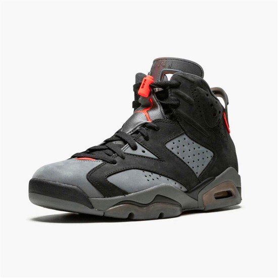 PK Sneakers Jordan 6 Retro PSG Paris Saint-Germain Iron Grey/Infrared 23-Black CK1229-001