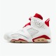 PK Sneakers Jordan 6 Retro Alternate Hare White/Gym Red-Pure Platinum 384664-113