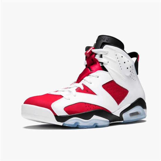 PK Sneakers Jordan 6 Retro Carmine (2014) White/Carmine-Black 384664-160