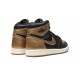 Nike Air Jordan 1 Mens High Metallic Gold DZ5485-071 Shoes