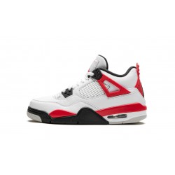 Nike Air Jordan 4 GradeSchool Red Cement 408452-161 Shoes