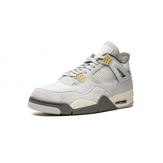 Hot Sale Nike Air Jordan 4 Retro SE Craft Men's Photon Dust DV3742-021 PK Sneakers